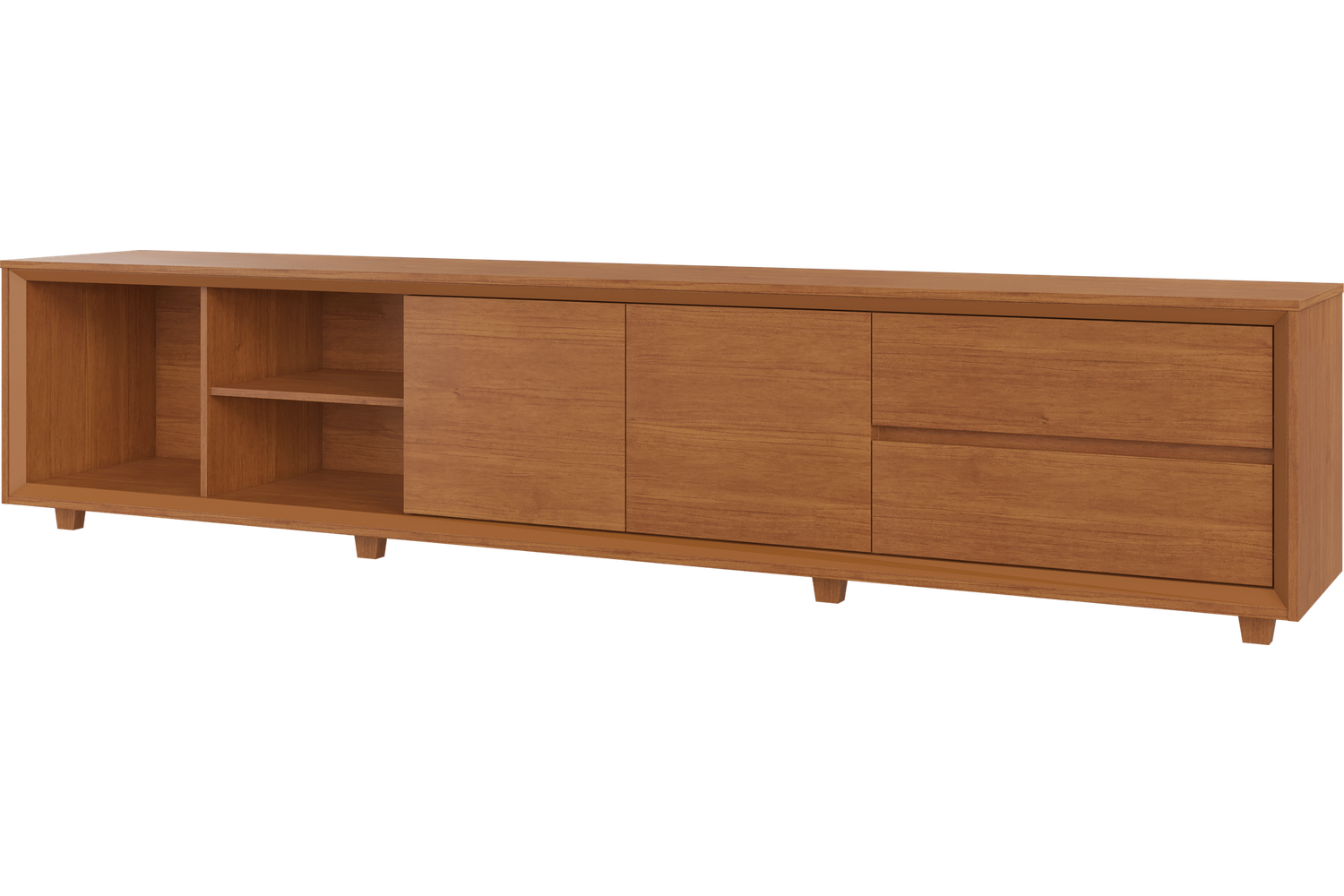 Rack Premium Naturalle com Amplo Espaço | Madeira Mania