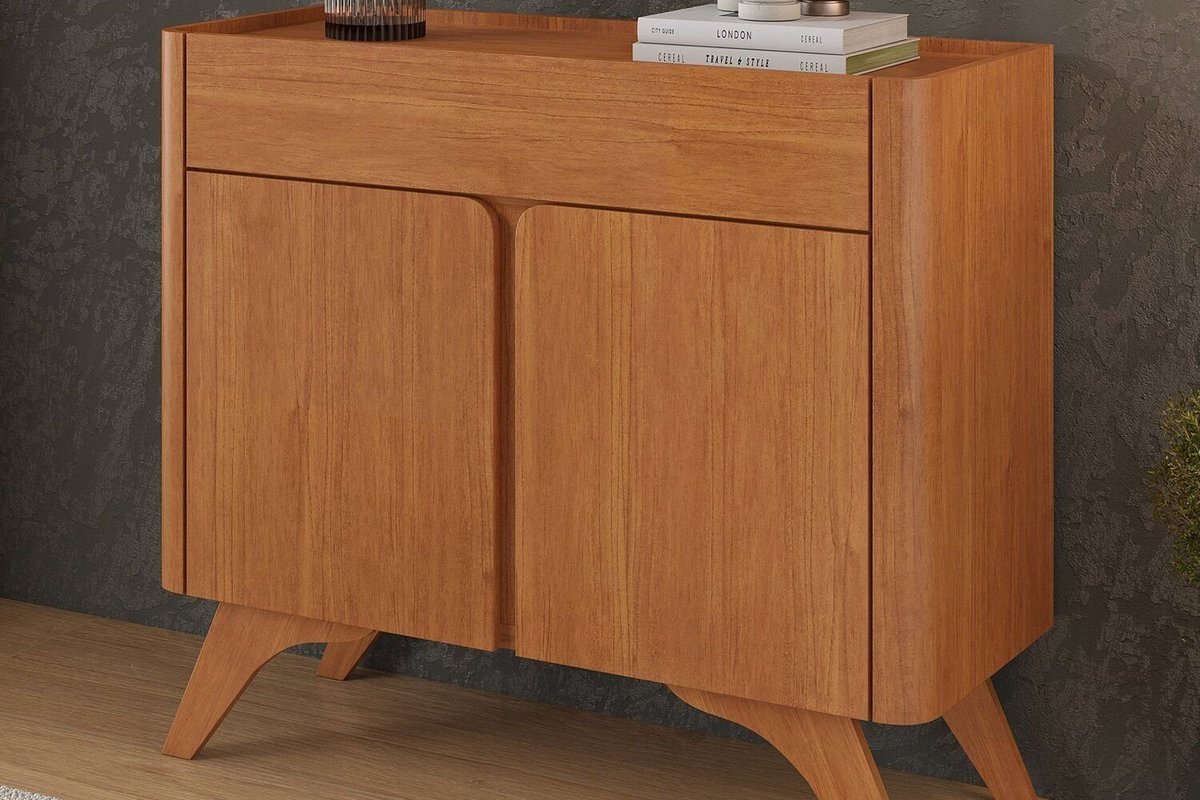 Buffet Arcus 92 cm 2 Portas Naturalle Mavaular