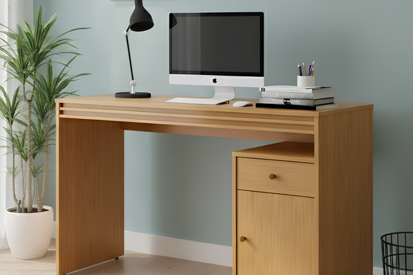Mesa de Estudo Sevilha 120 cm Naturalle Mavaular